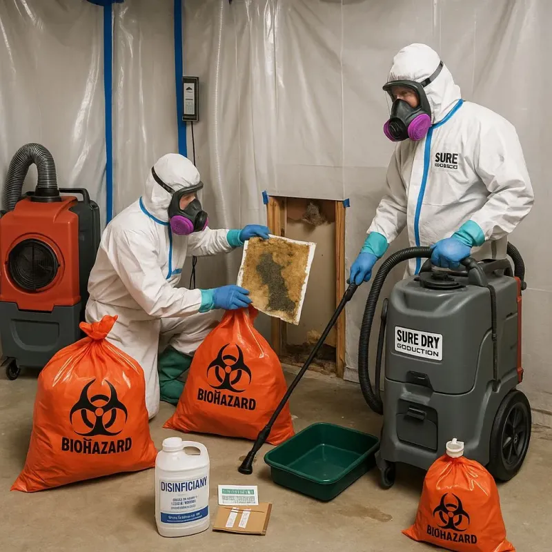 Contaminated Water Handling Protocols process in West Menlo Park, CA